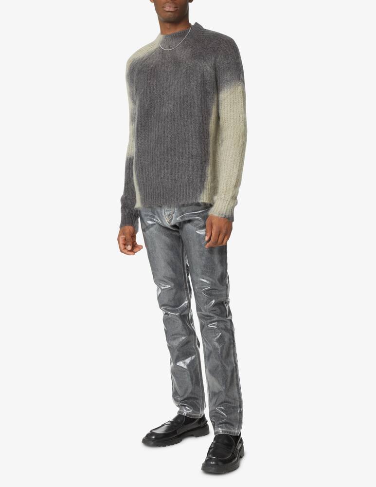 rinascente Diesel Mohair multicolor sweater - Grey
