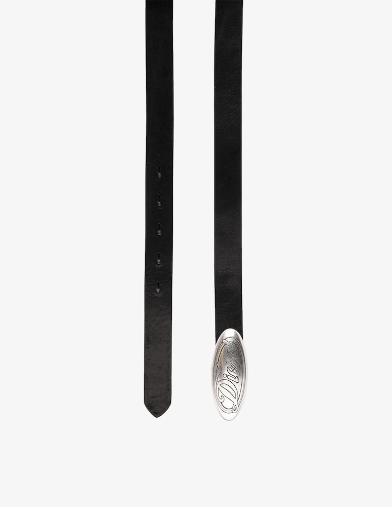 rinascente Diesel Leather belt with buckle