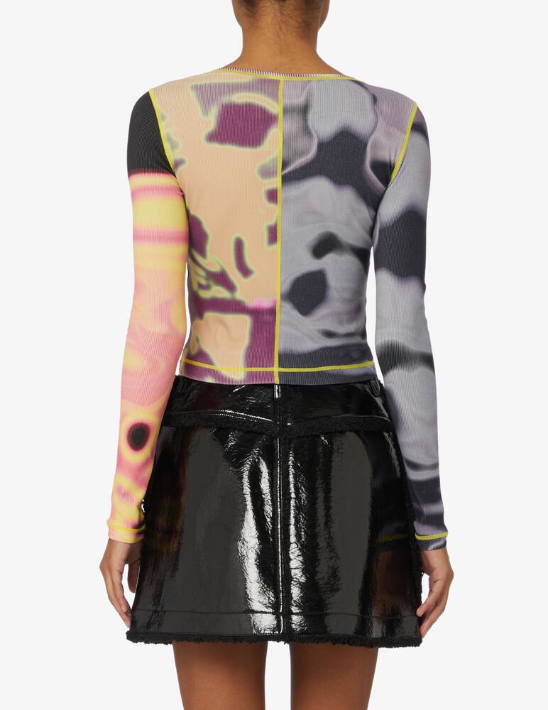 rinascente Diesel Maglia a maniche lunghe in cotone - Nero