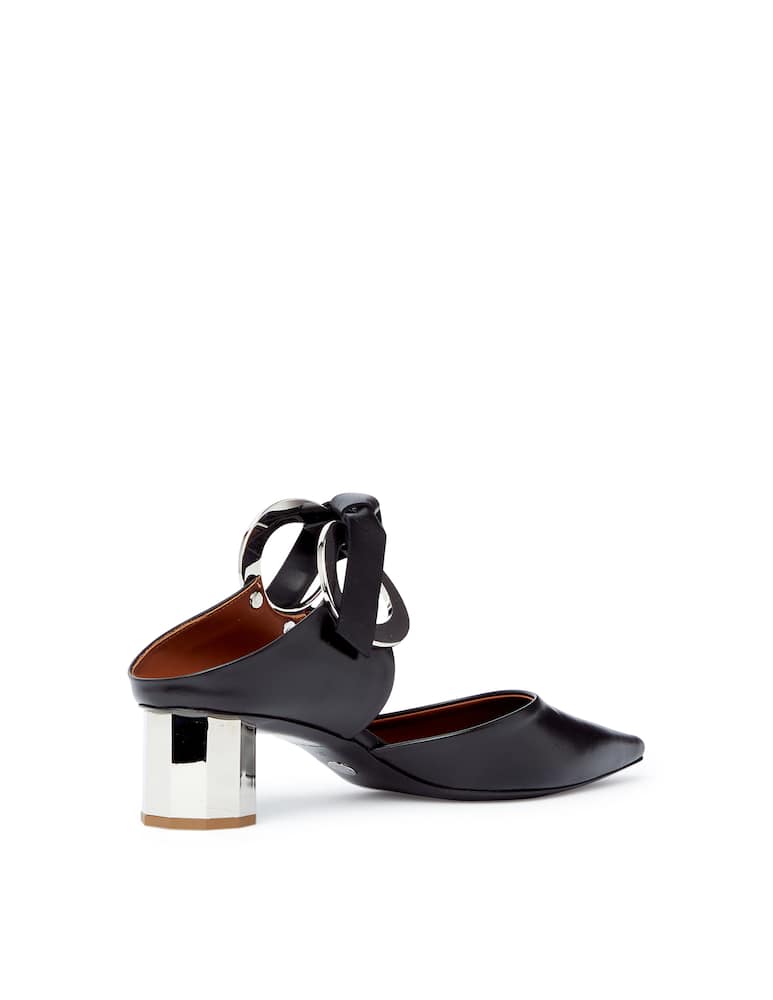rinascente Proenza Schouler Mules in pelle con nastro
