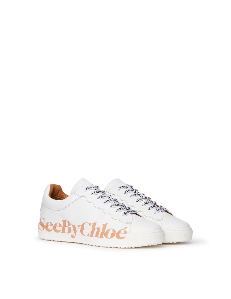 rinascente See By Chloé Sneakers con logo in pelle 