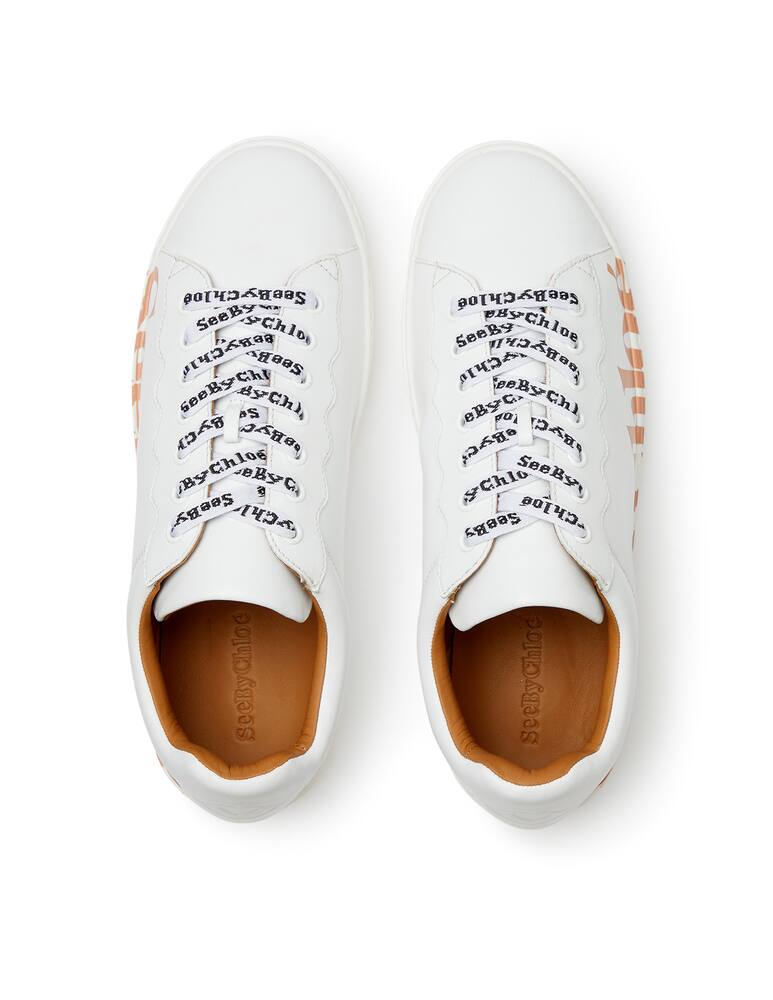 rinascente See By Chloé Sneakers con logo in pelle 
