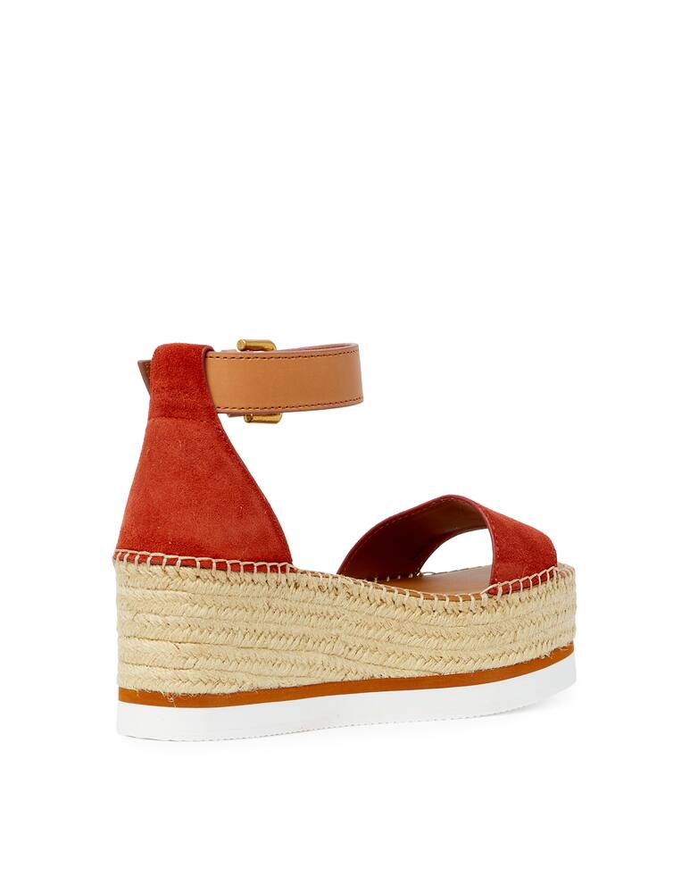 rinascente See By Chloé Leather sandals with rubber soles