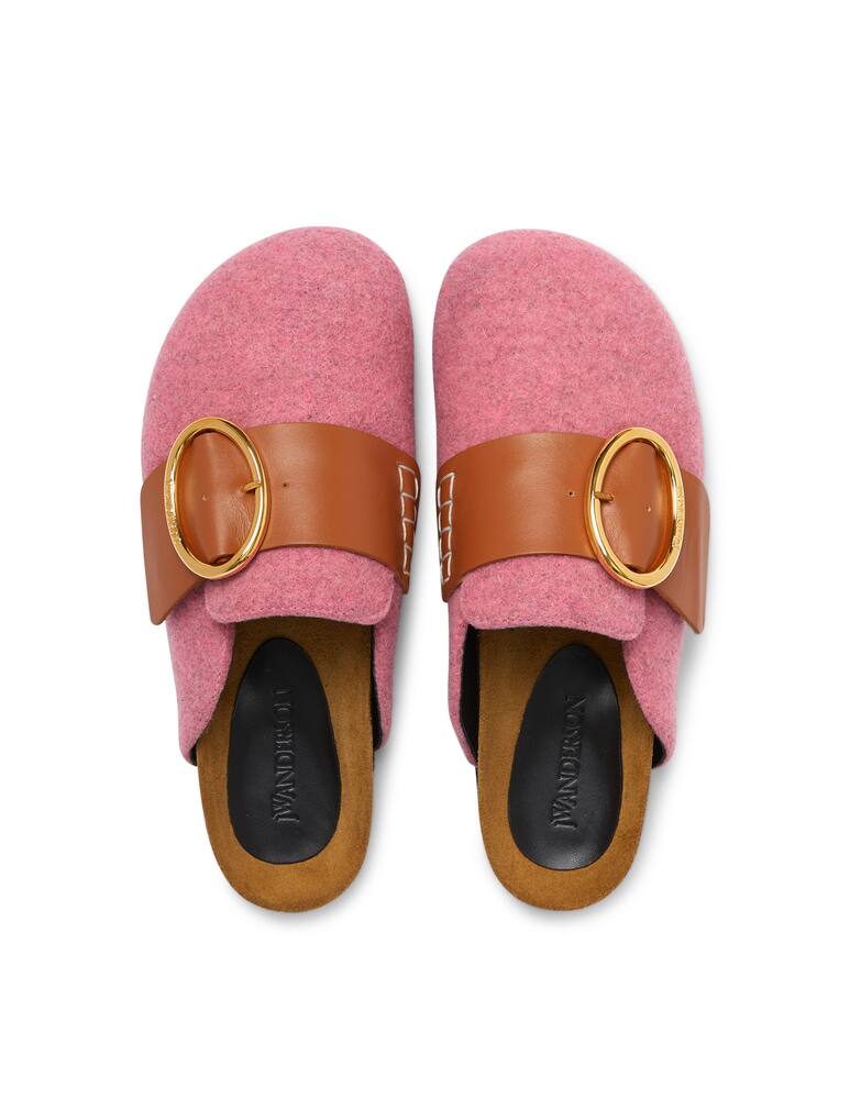 rinascente JW Anderson Felt loafer mules