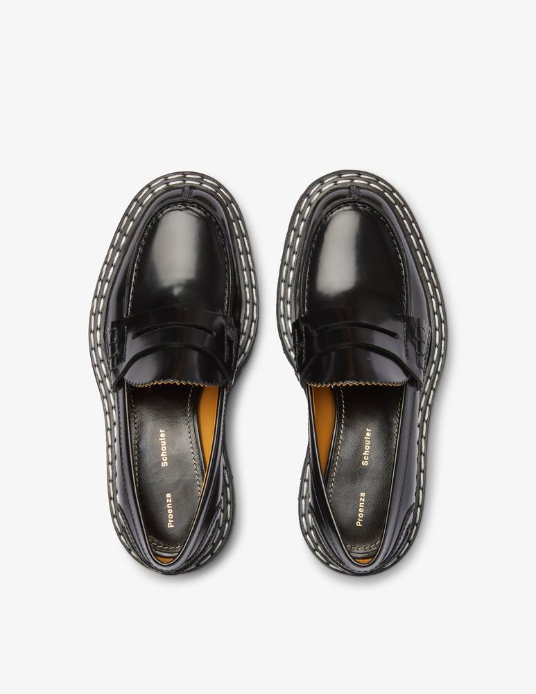 rinascente Proenza Schouler Leather loafers - Black