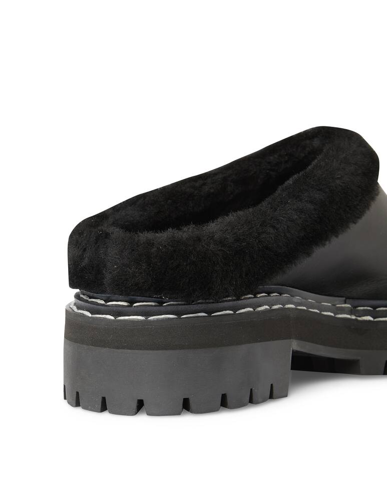 rinascente Proenza Schouler Mule con pelliccia