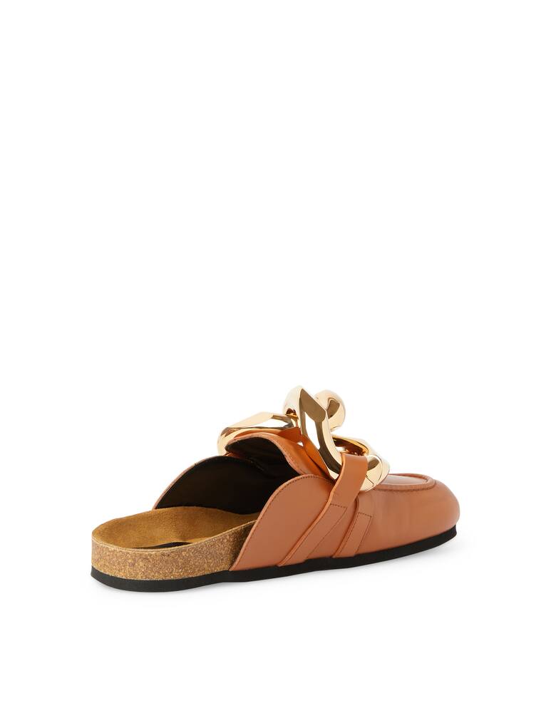 rinascente JW Anderson Chain leather loafers