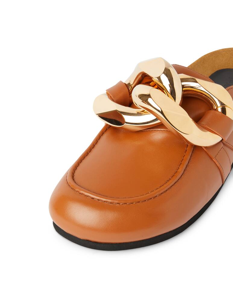 rinascente JW Anderson Chain leather loafers