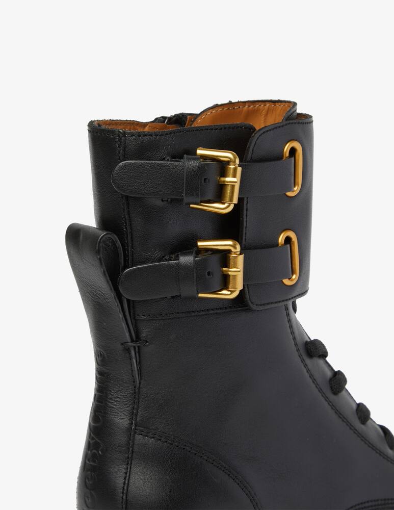 rinascente See By Chloé Mallory combat boots - Black