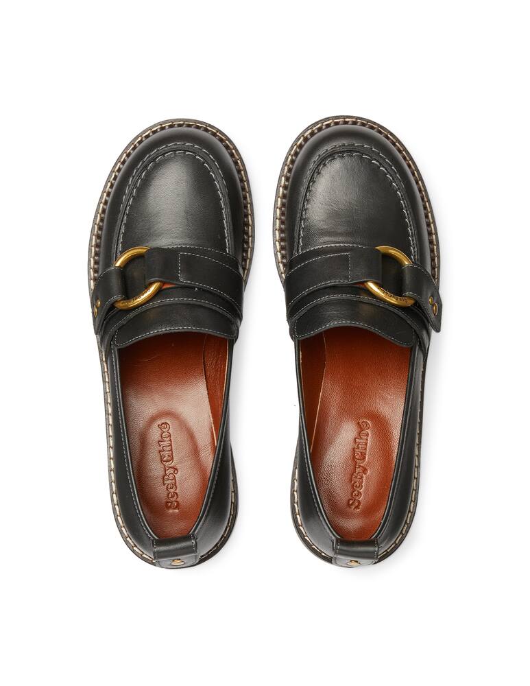 rinascente See By Chloé Leather loafers