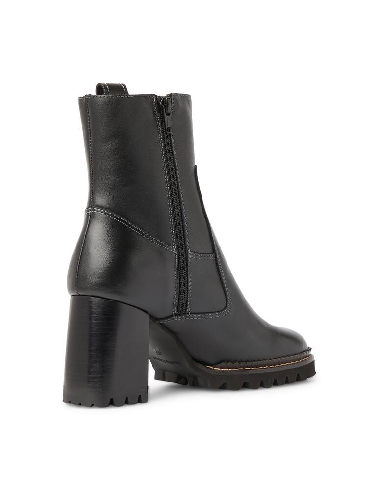 rinascente See By Chloé Leather ankle boots
