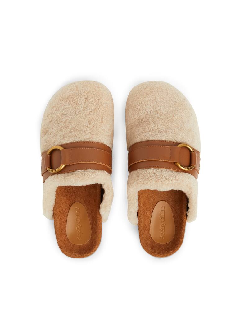 rinascente See By Chloé Shearling loafers