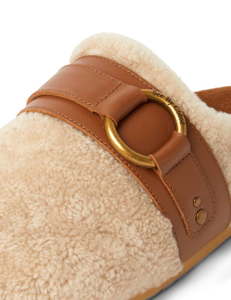 rinascente See By Chloé Shearling loafers