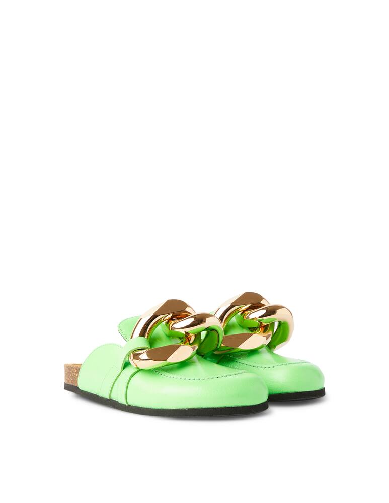 rinascente JW Anderson Chain loafer - green