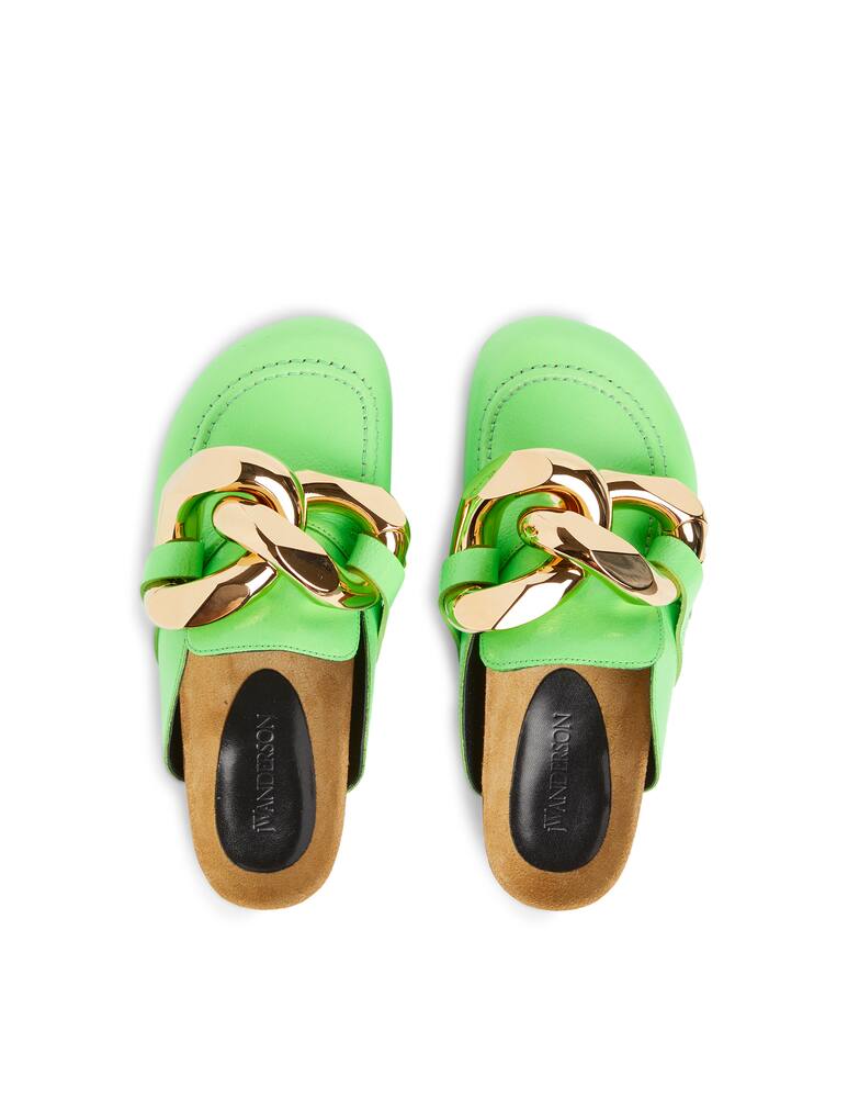 rinascente JW Anderson Chain loafer - green