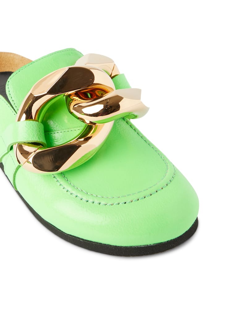 rinascente JW Anderson Chain loafer - green