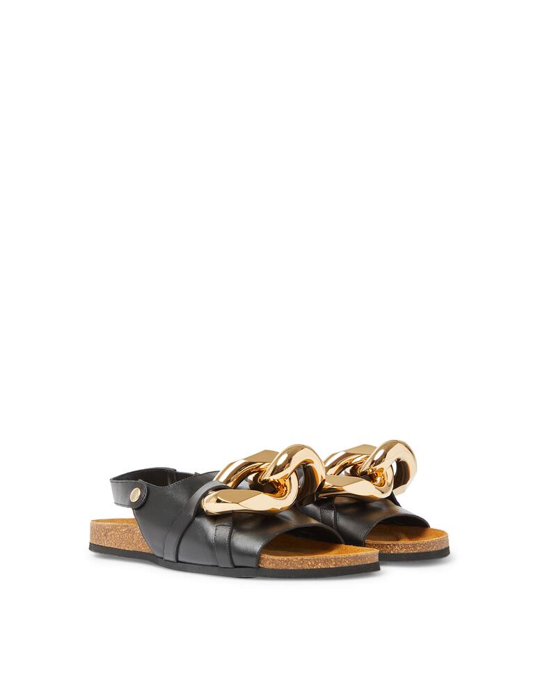 rinascente JW Anderson Sandalo con catena - nero