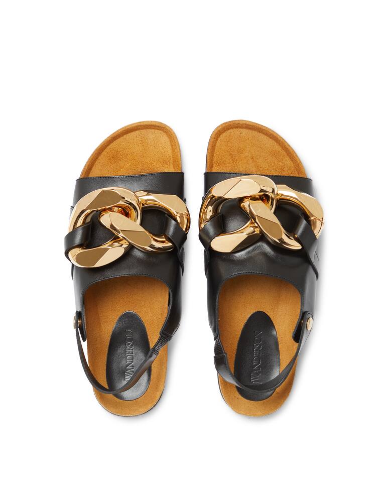 rinascente JW Anderson Sandalo con catena - nero