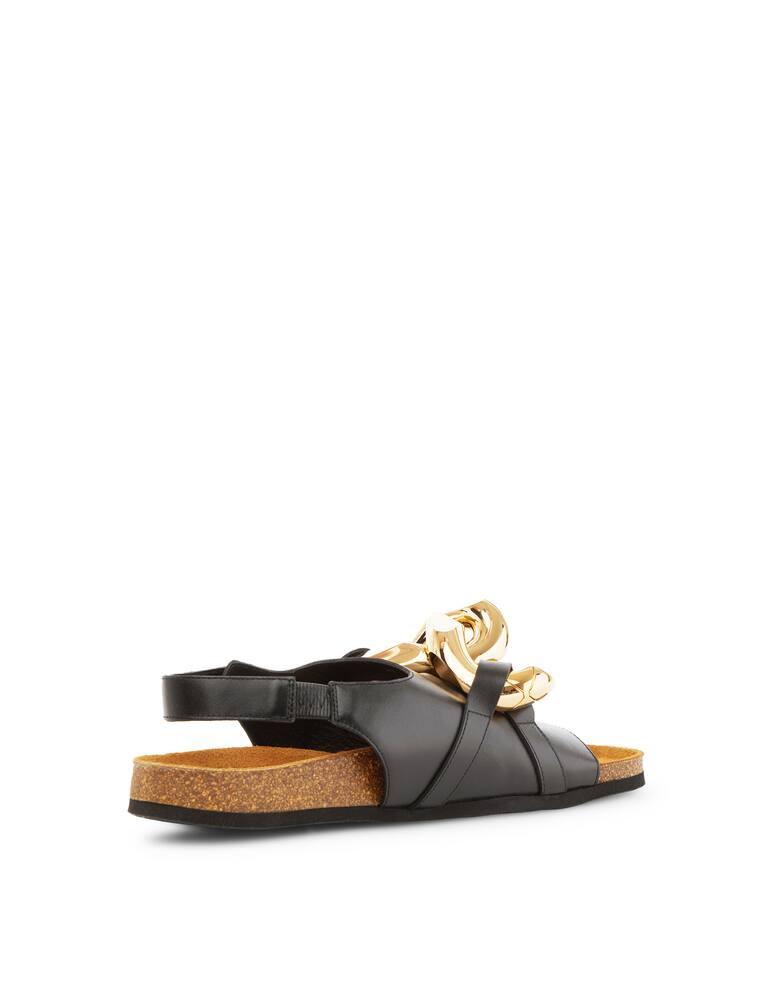 rinascente JW Anderson Sandalo con catena - nero