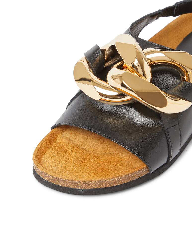 rinascente JW Anderson Sandalo con catena - nero