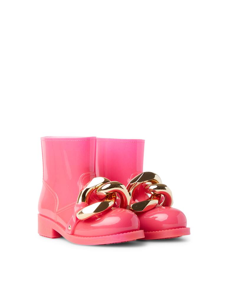 rinascente JW Anderson Stivaletti in gomma Chain - rosa