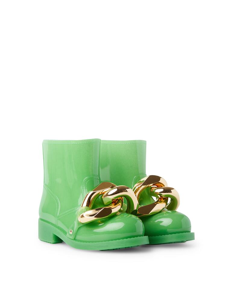 rinascente JW Anderson Stivaletti in gomma Chain - verde