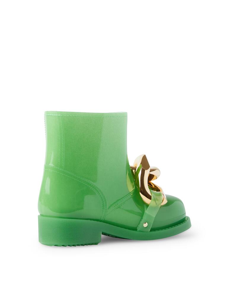 rinascente JW Anderson Stivaletti in gomma Chain - verde