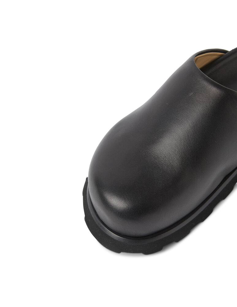 rinascente Proenza Schouler Leather smooth mules - black