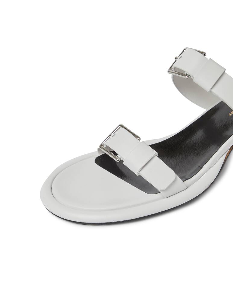 Proenza Schouler 2 straps sandals with buckle - white - picture 5 Proenza Schouler 2 straps sandals with buckle - white - picture 5