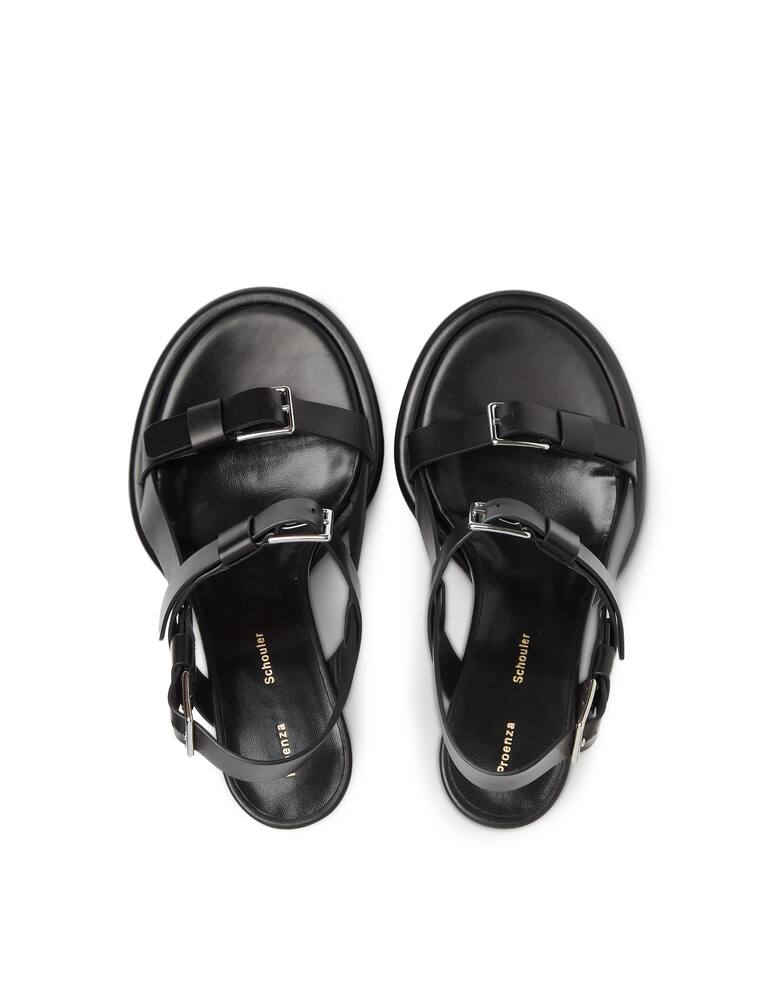 rinascente Proenza Schouler Sandali 2 fasce con fibbia - nero
