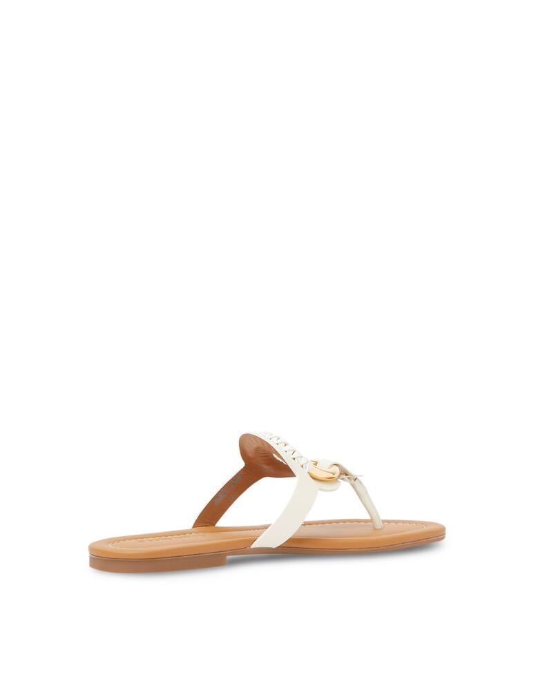 rinascente See By Chloé Infradito in pelle Hana - bianco