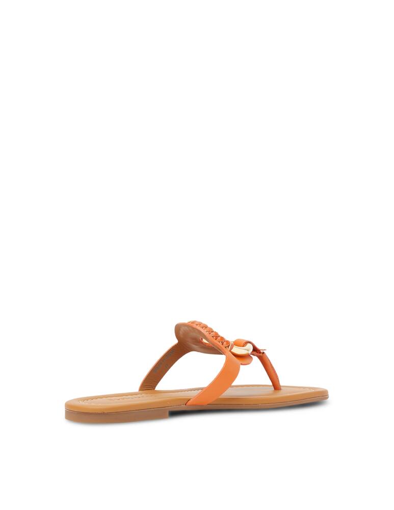 rinascente See By Chloé Infradito in pelle Hana - arancione
