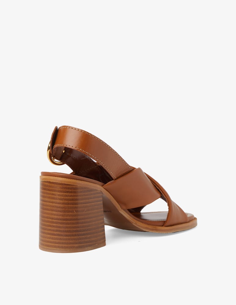 rinascente See By Chloé Lyna crossed slingback sandals