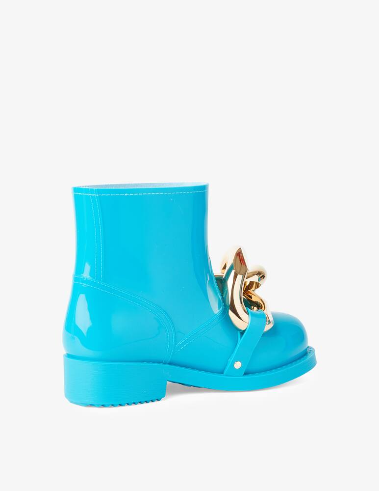 rinascente JW Anderson Chain rubber bootie - light blue