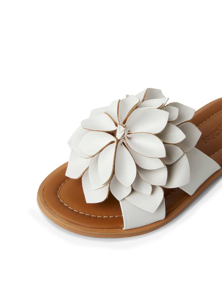 rinascente See By Chloé Sandali bassi in con fiori grande Magnolia - bianco