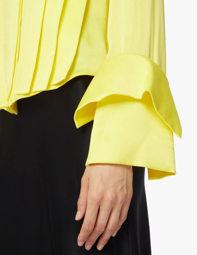 rinascente MVP Wardrobe Camicia in raso Ava - giallo