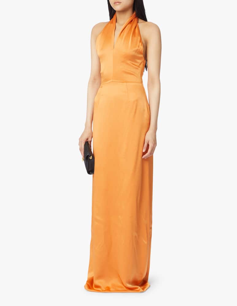 MVP Wardrobe Abito lungo Marylin - arancione - immagine 1 MVP Wardrobe Abito lungo Marylin - arancione - immagine 1