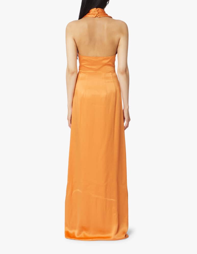 rinascente MVP Wardrobe Abito lungo Marylin - arancione