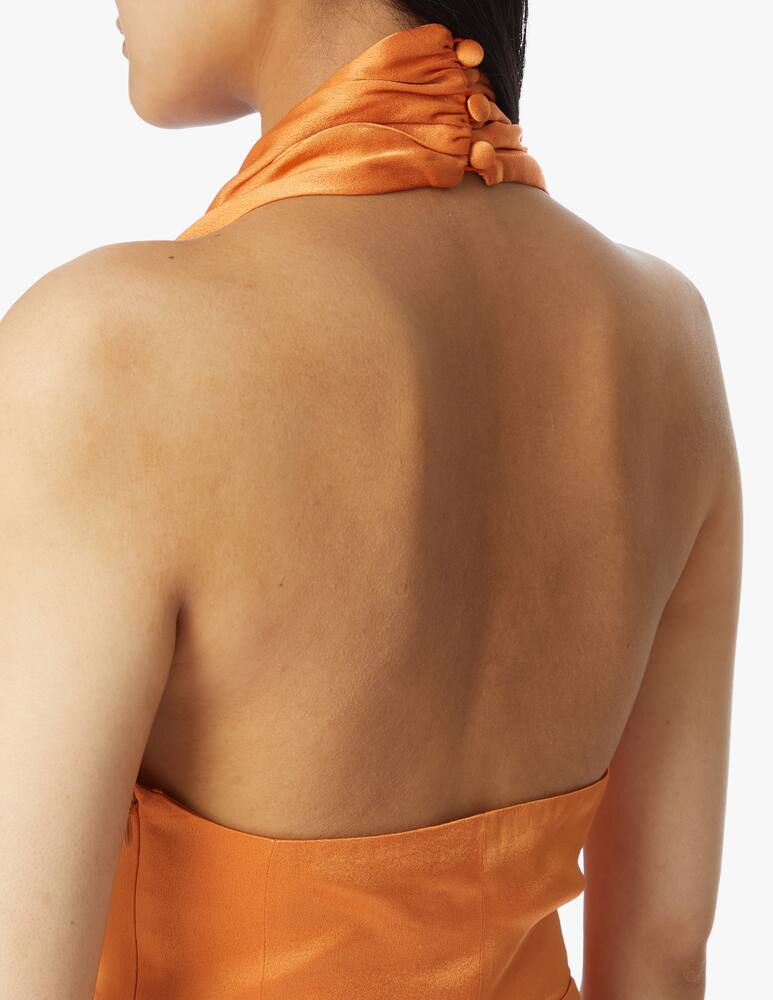 rinascente MVP Wardrobe Abito lungo Marylin - arancione