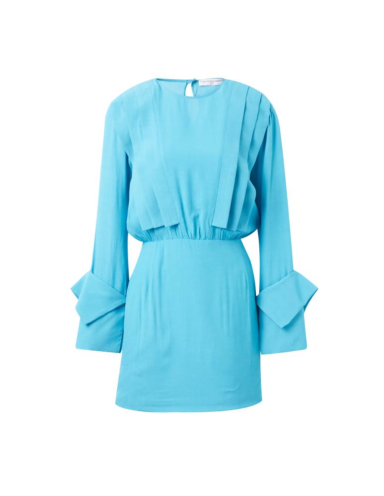 rinascente MVP Wardrobe Audrey crepe short dress - light blue