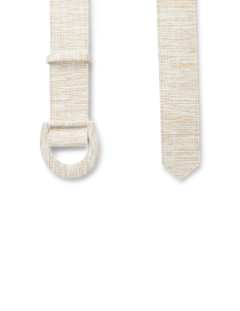 rinascente MVP Wardrobe Claudia linen blend belt - beige