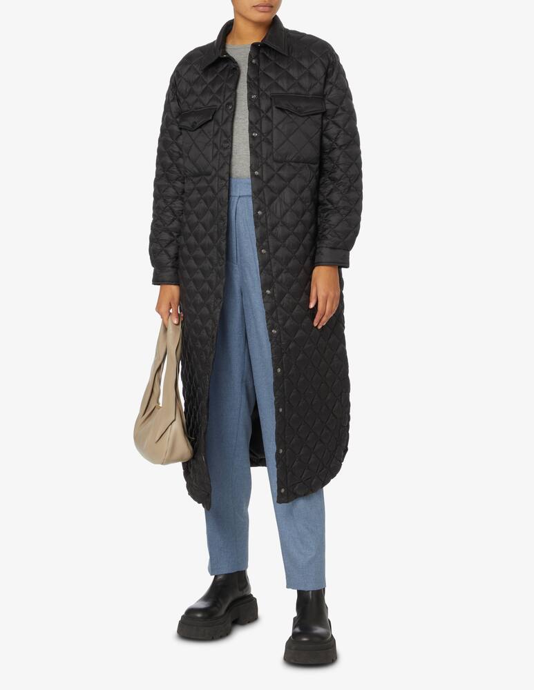 rinascente MVP Wardrobe Fort Lee maxi down jacket - Black