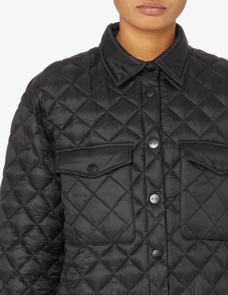 rinascente MVP Wardrobe Fort Lee maxi down jacket - Black