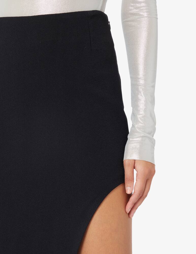 rinascente MVP Wardrobe Palza mini skirt with slit