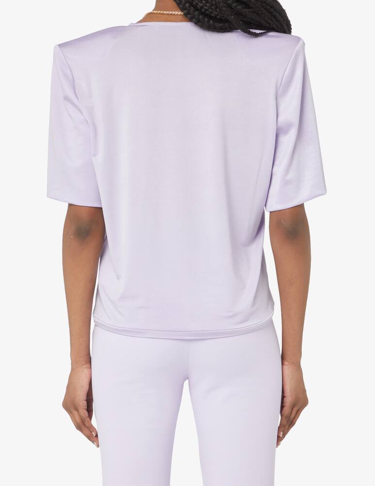 rinascente MVP Wardrobe T-shirt con spalline imbottite Debs