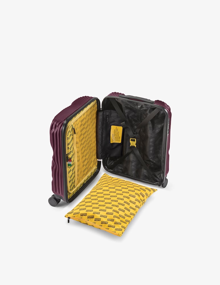 rinascente Crash Baggage Stripe Cabin Carry On Luggage