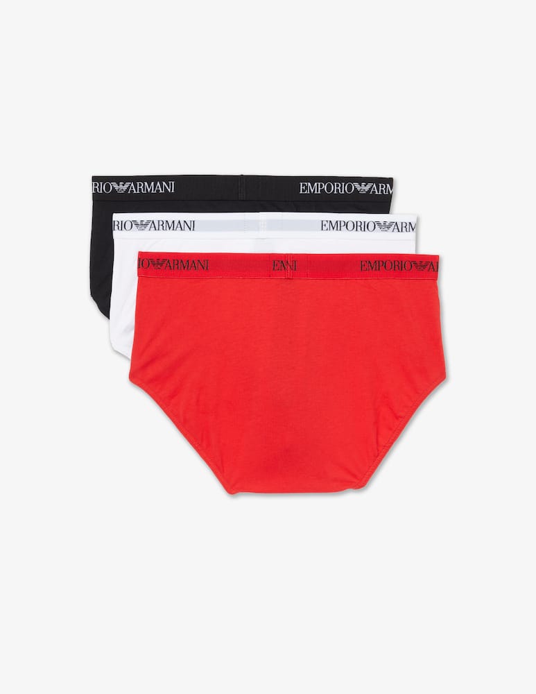 Emporio Armani Slip 3p pure cotton - immagine 2 Emporio Armani Slip 3p pure cotton - immagine 2