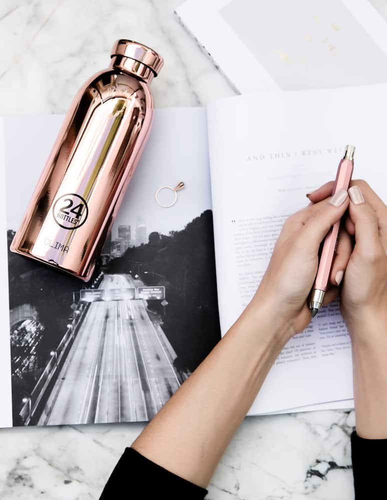 24Bottles Clima Bottle Rose Gold 500ml - immagine 2 24Bottles Clima Bottle Rose Gold 500ml - immagine 2