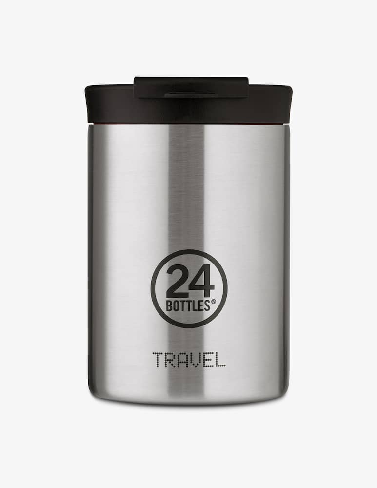 24Bottles Travel Tumbler Brushed Steel 350ml - immagine 1 24Bottles Travel Tumbler Brushed Steel 350ml - immagine 1