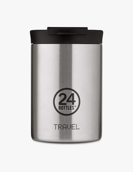 24Bottles - Travel Tumbler Brushed Steel 350ml - €29,00
